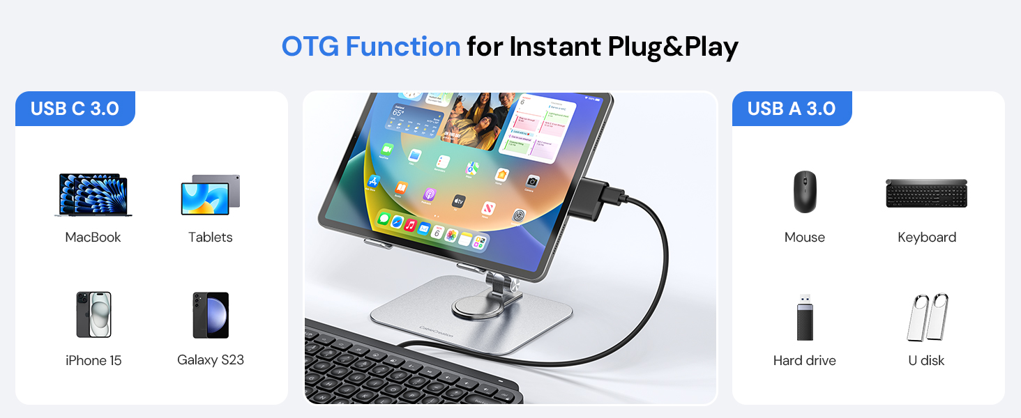 USB C to USB A adapter