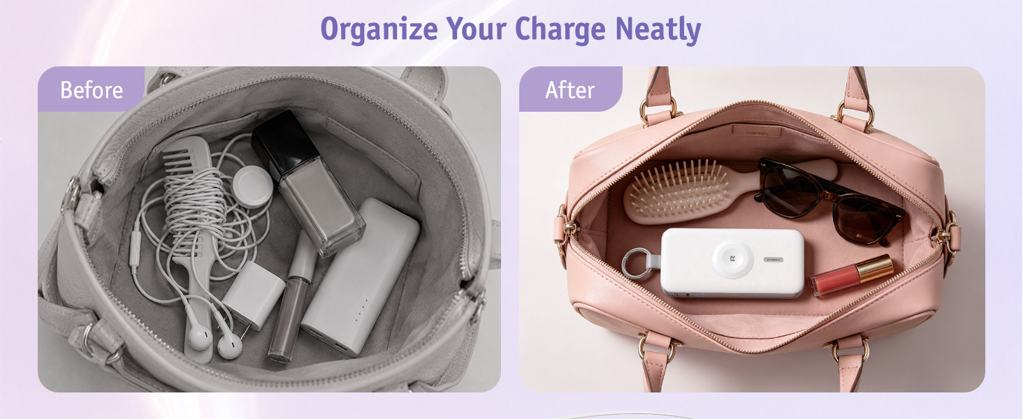 rorry Portable Charger 3 in 1