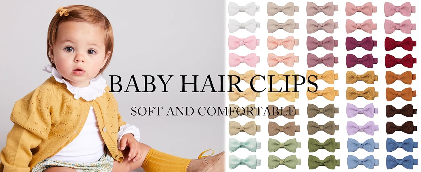Hair Clips for Baby Girls