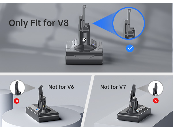 Battery Replacement for dyson V8
