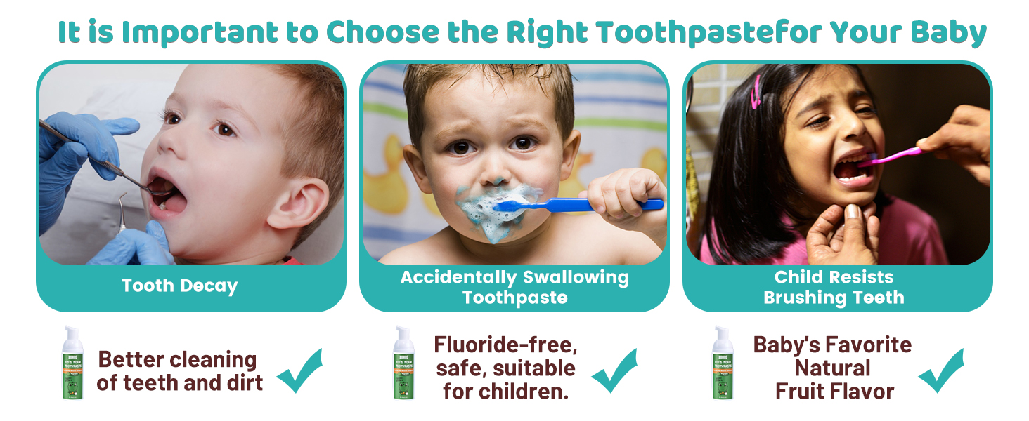 toddler toothpaste age 2-4