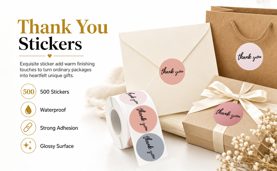 Thank You Stickers