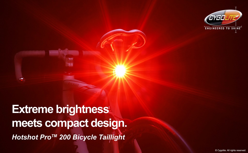 USB LED bicycle tail light
