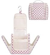 Narwey Hanging Toiletry Bag for Women Travel Makeup Bag Organizer Toiletries Bag for Cosmetics Es...