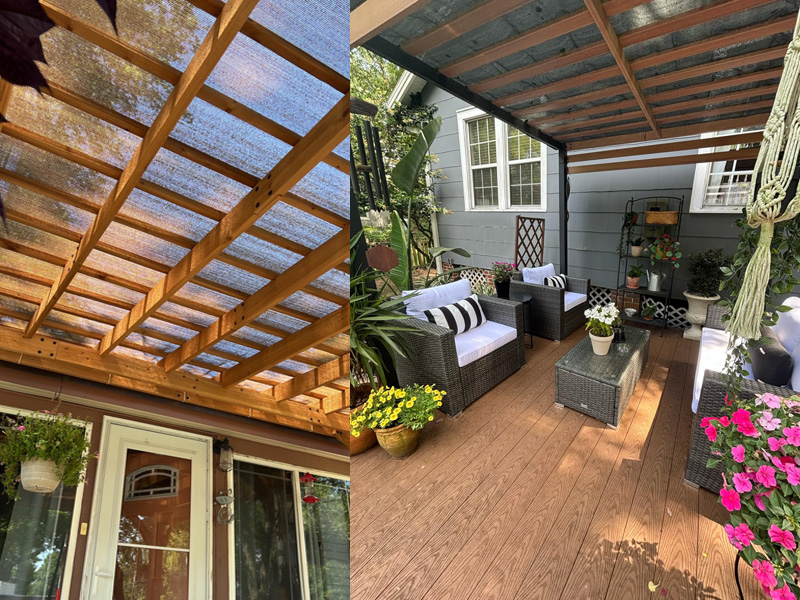 pergola shade cover