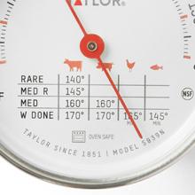thermometer, meat, cook, temperature, temp, grilling, grill, dial, probe, kitchen, instant, oven