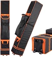 ChimimeDecor 10x10x62in Canopy Bag Replacement, 800D Waterproof Oxford Canopy Carrying Bag, for 1...