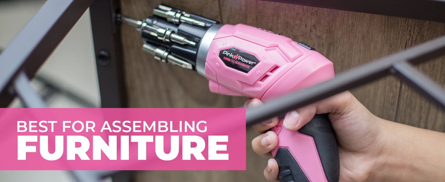 PP481-LK 3.6V Electric Screwdriver - Assembling Furniture