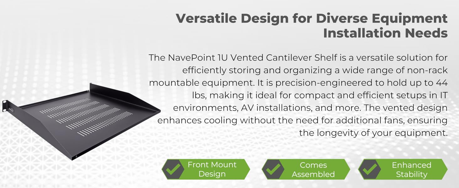 NavePoint Cantilever Shelves