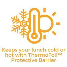 lunch tote, lunch box, insulated lunch tote, insulated lunch box