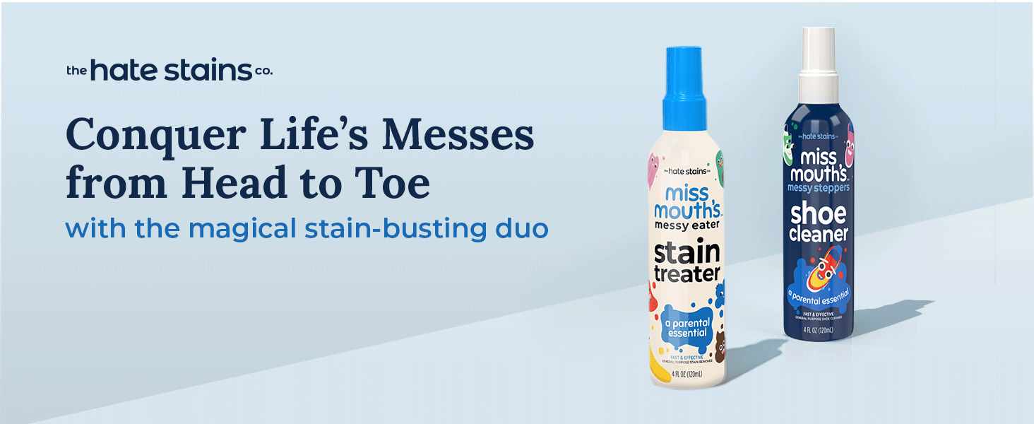 Kick stains to the curb: the mess busting duo