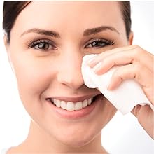 cleaning nose of makeup oil dirt