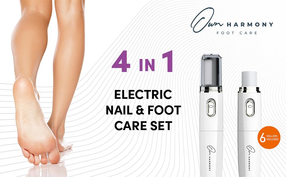 electric nail file kit electric callus remover foot care hand care electric nail file thick toenails