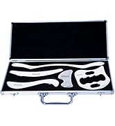 STICKON Stainless Steel Gua Sha Scraping Massage Tool Set IASTM Tools Great Soft Tissue Mobilizat...