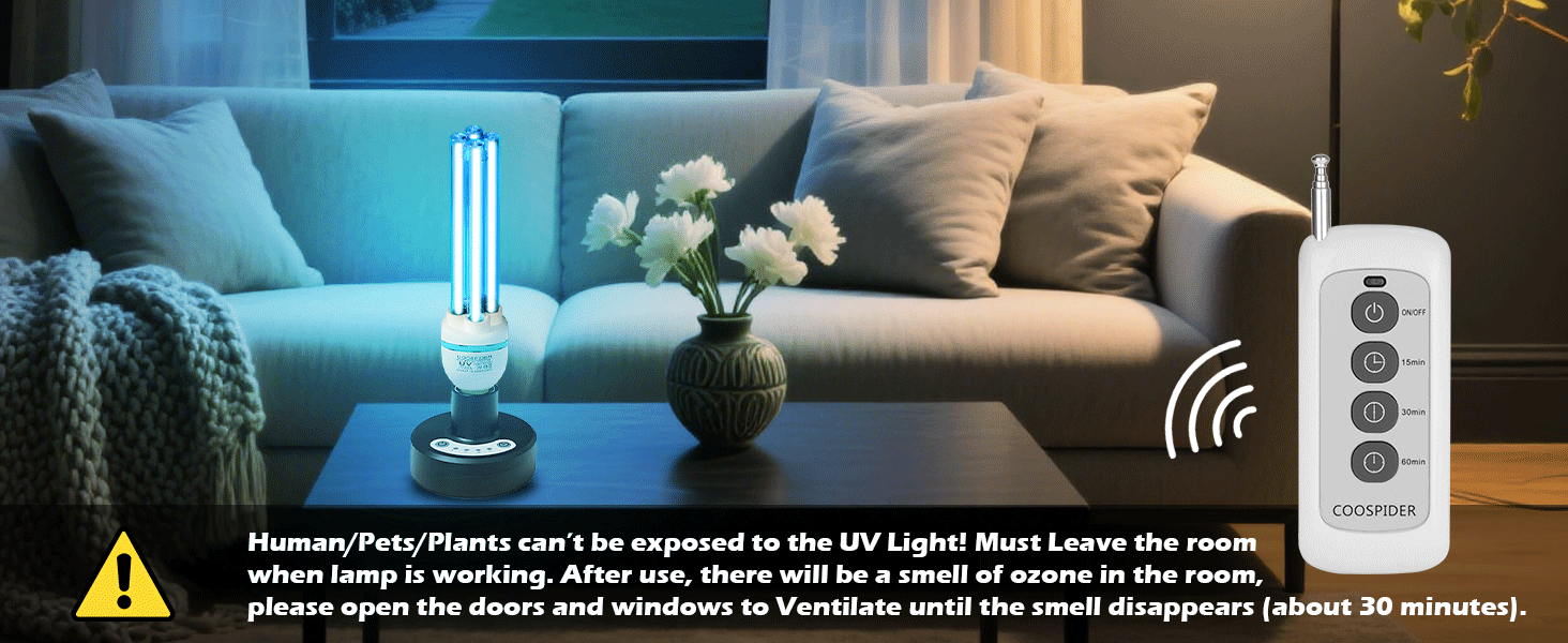 Powerful 36W UV Sanitizer Light