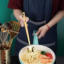 Golden Flatware