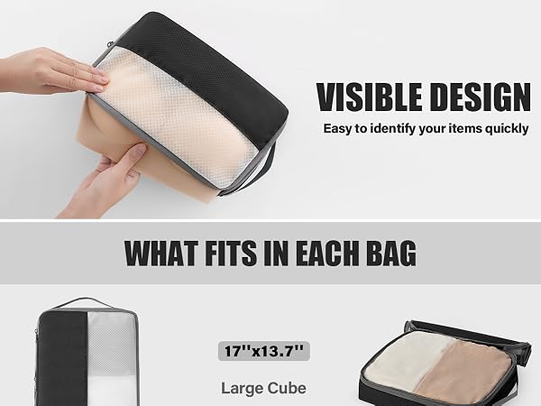 compression packing cubes