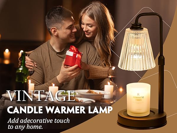 Black Candle Warmer Lamp