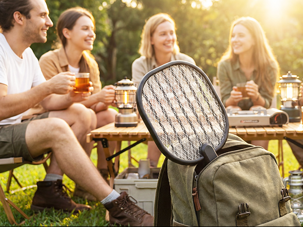 electric fly swatter racket