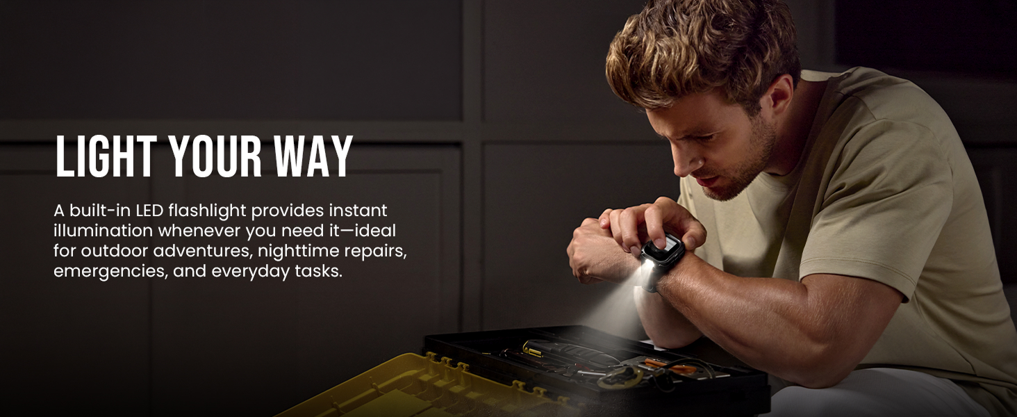 5-Level LED Flashlight