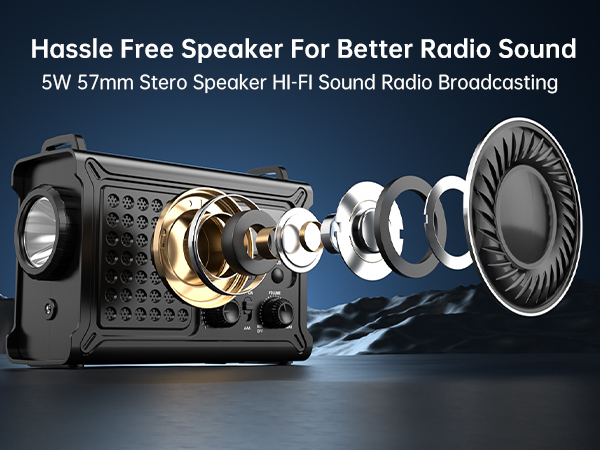 radio with power bank