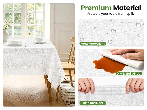 Protects your table from spills