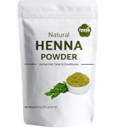 Natural Henna Powder, Lawsonia Inermis, Natural Hair Color Dye, Chemical-free, Mehndi Mendi Resea...