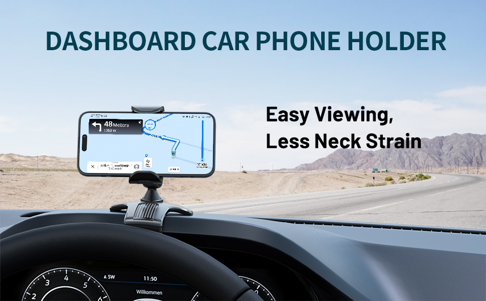 Dashboard Mobile Phone Holder