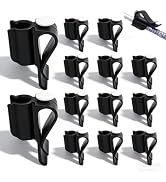POPETPOP Golf Club Bag Clips On: 14 Pack Plastic Putter Clamp Holder Organizer - Durable Golf Acc...