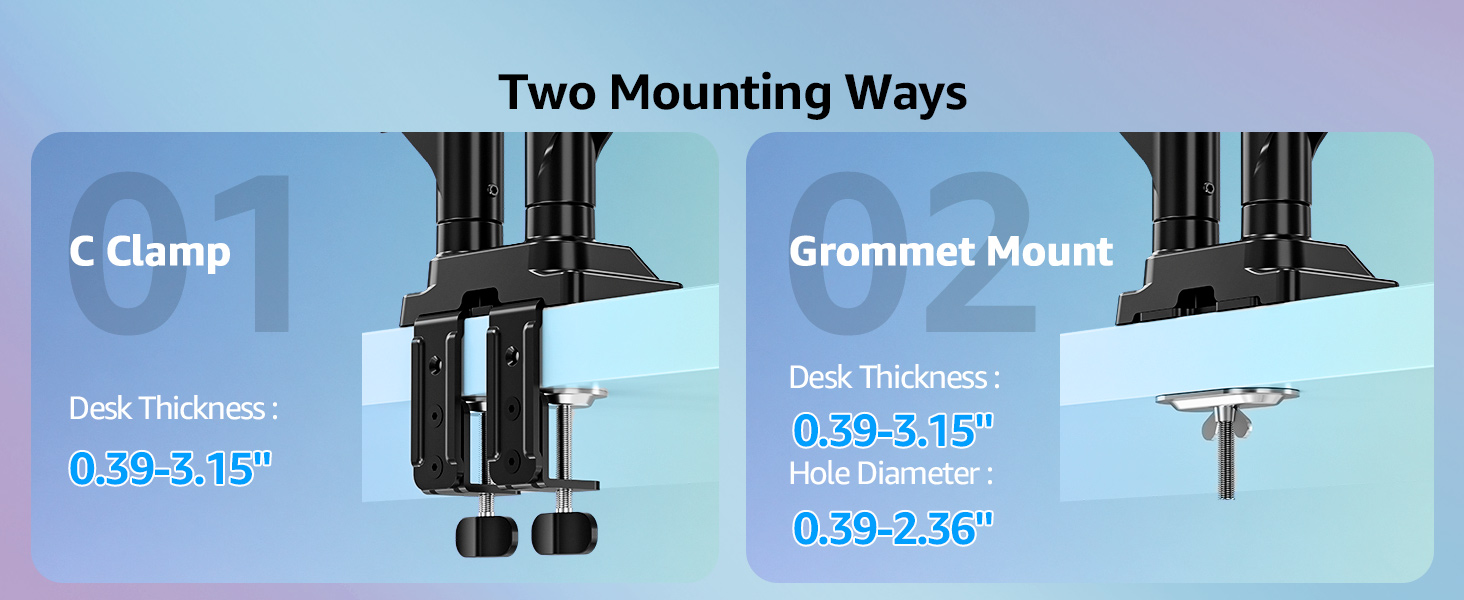 heavy duty monitor mount