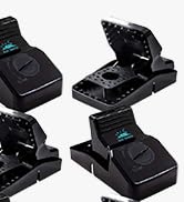 Kat Sense Rat Traps for House (12 Pack) Humane Rodent Trap for Instant Kill Results, Easy to Use ...