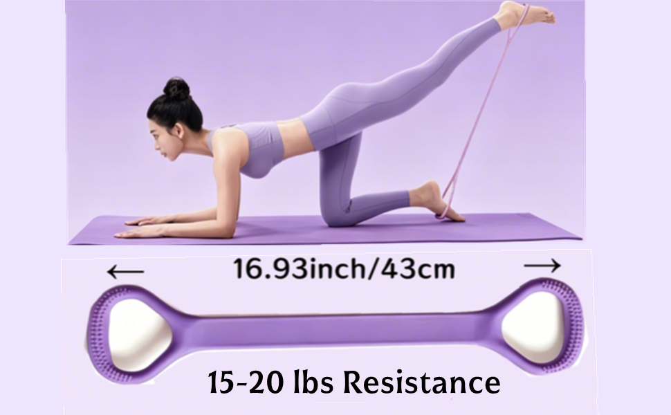 yoga resistance band for exercise pilates