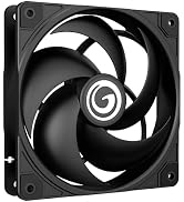 120mm PWM Intelligent Speed Regulation High Wind Pressure Casefan | Black,5 Meniscus Performance ...