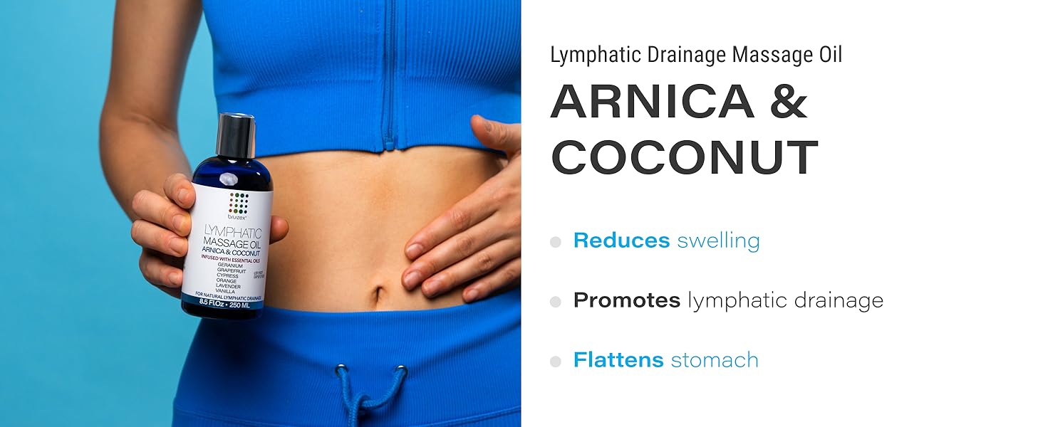 Lymphatic Massage Oil Bruizex