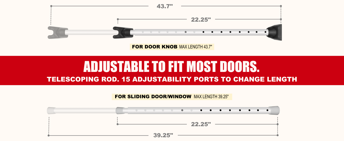 security bar door