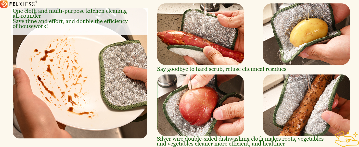 scrub cloth