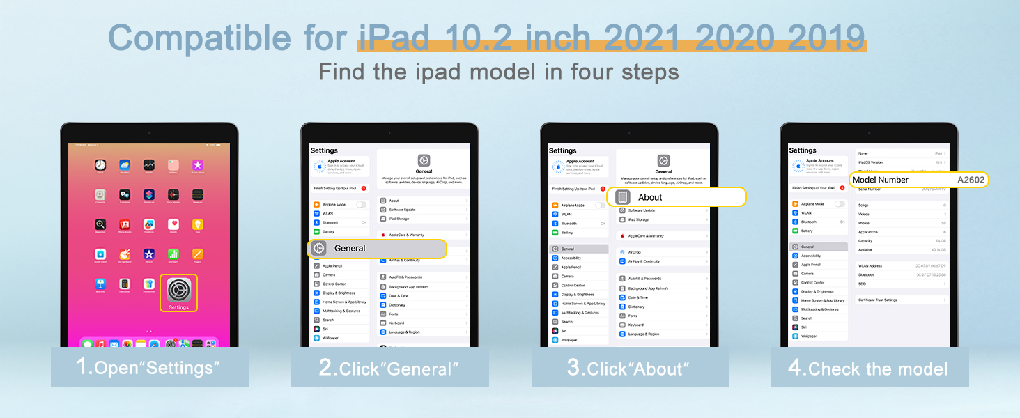 bow ipad 9th generation case