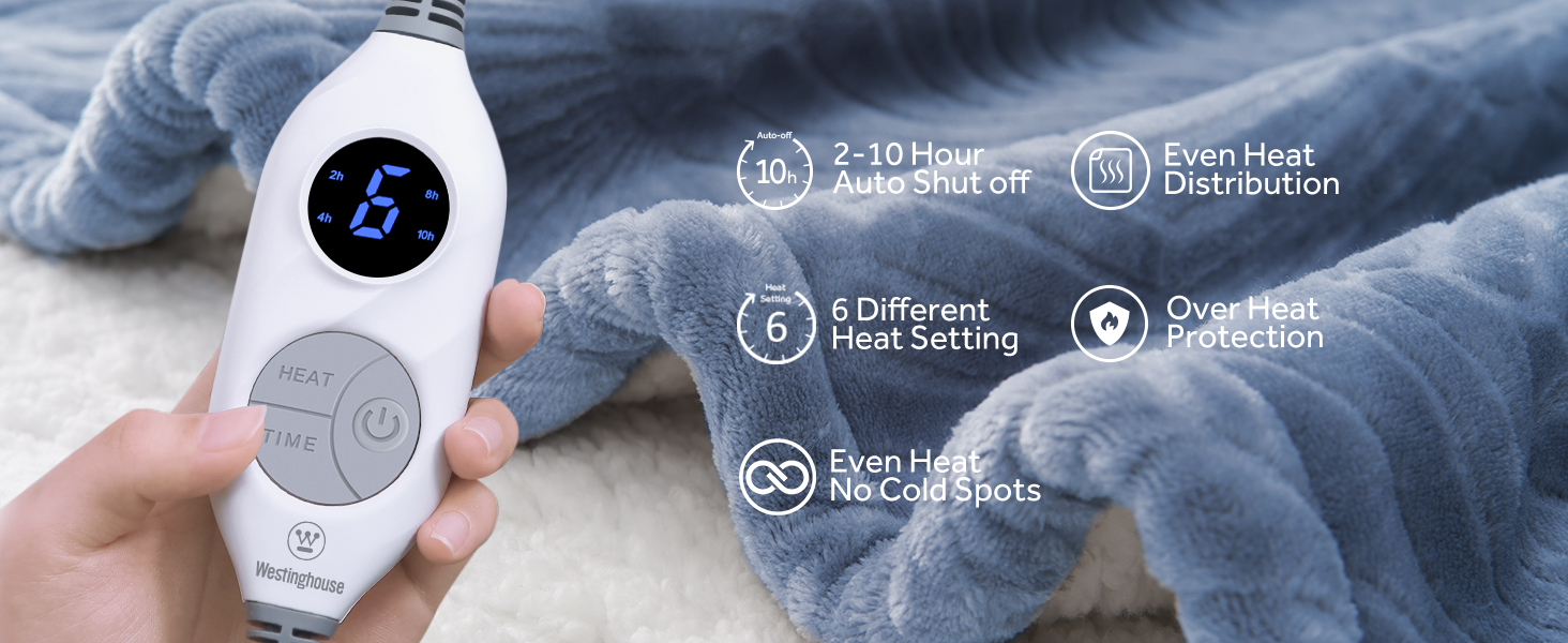 electric blanket throw
