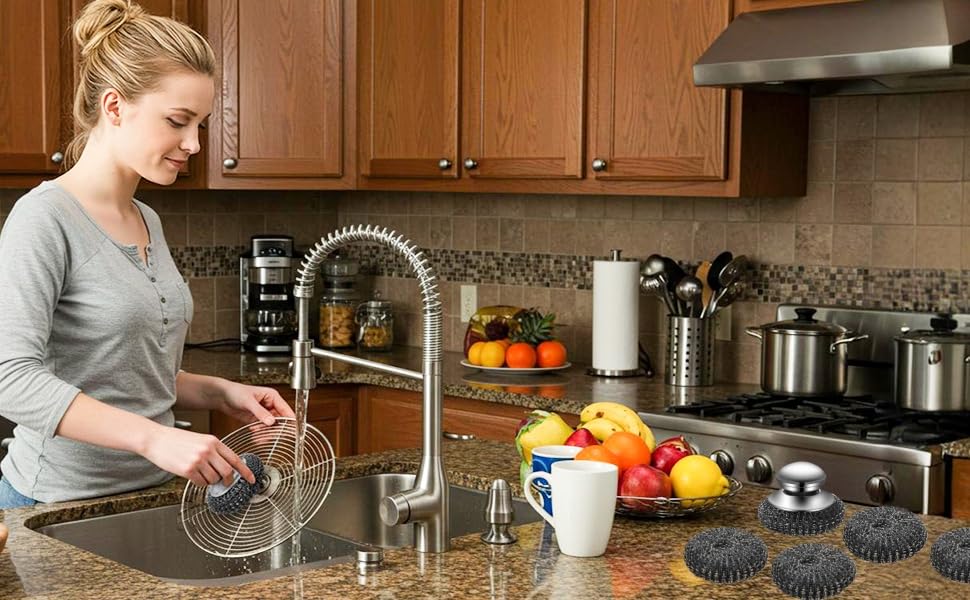 Stainless Steel Wool Scrubber