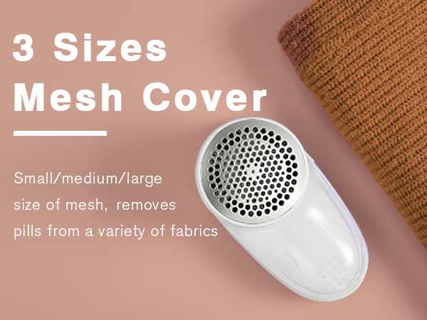 Large capacity, transparent and visible, , the fabric shaver will not cause clogging, easy to clean.