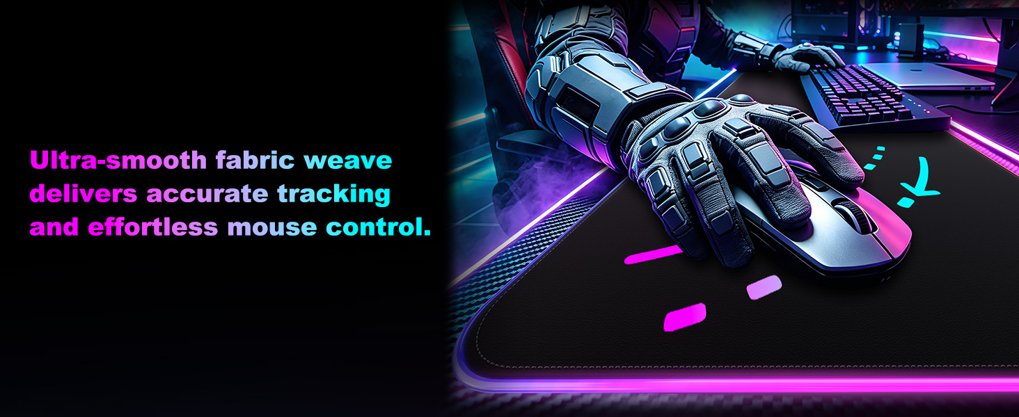 3 in 1 Wireless Charging RGB Gaming Mouse Pad