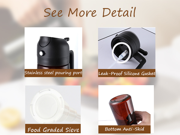 Oil Sprayer for Cooking Kitchen Maiden 2 in 1 Spray and Pour Olive Oil Dispenser