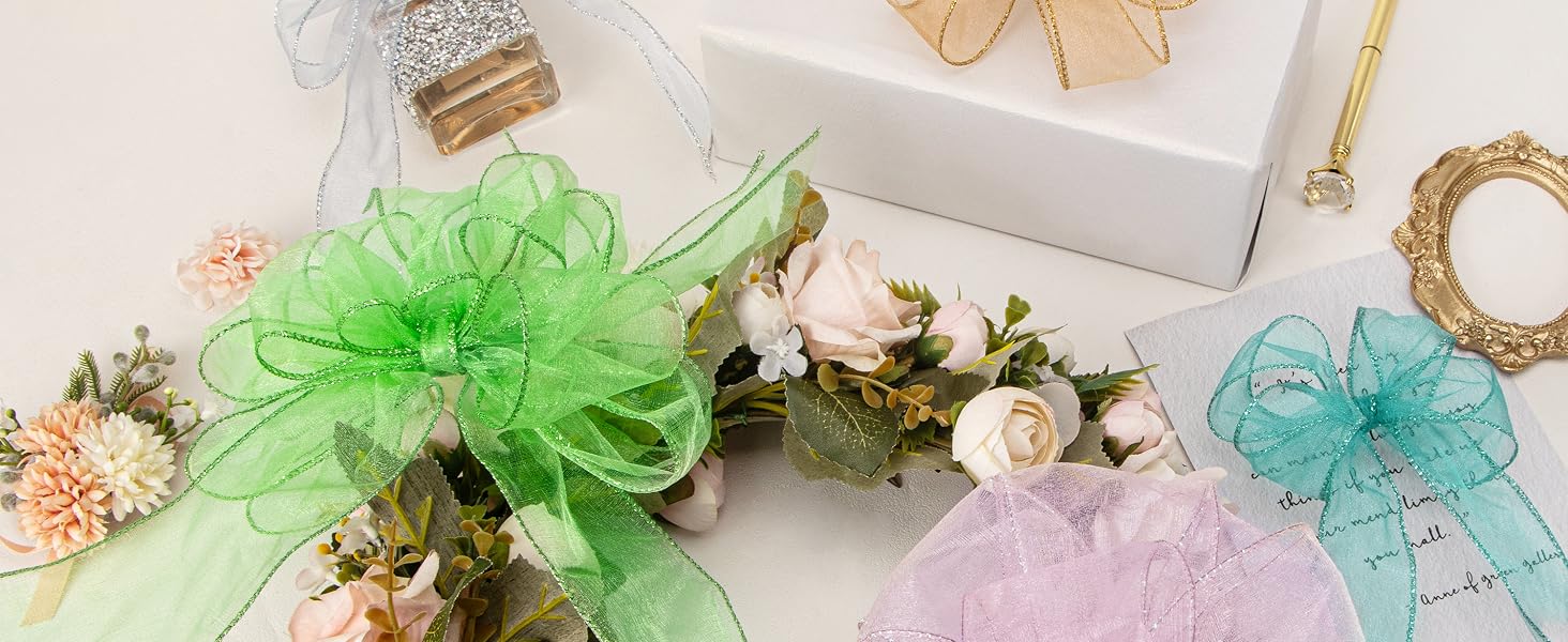Organza wired ribbon 2
