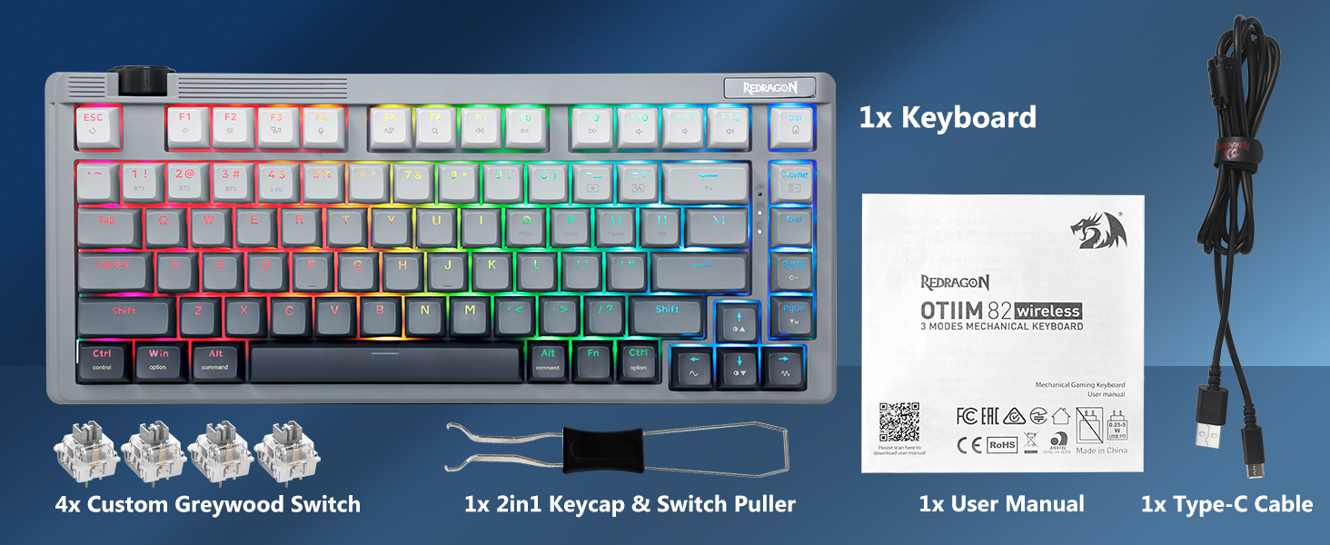 Tri-mode keyboard