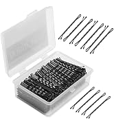 Mia Klein Bobby Pins 2 Inch 300Count, Crimped Hair Pins for Women, Girls and Kids, Non Slip Hair ...