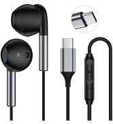 USB C Headphones Wired for Google Pixel 9a 9 Pro 9 Pro Fold 8a 8 Pro 8 7/iPhone 16e/16/16 Pro Max...