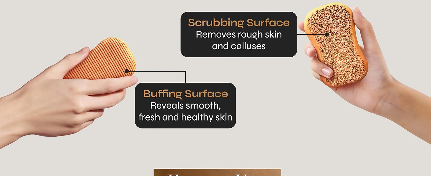 Facón Pumice Stone Exfoliating Foot Scrubber