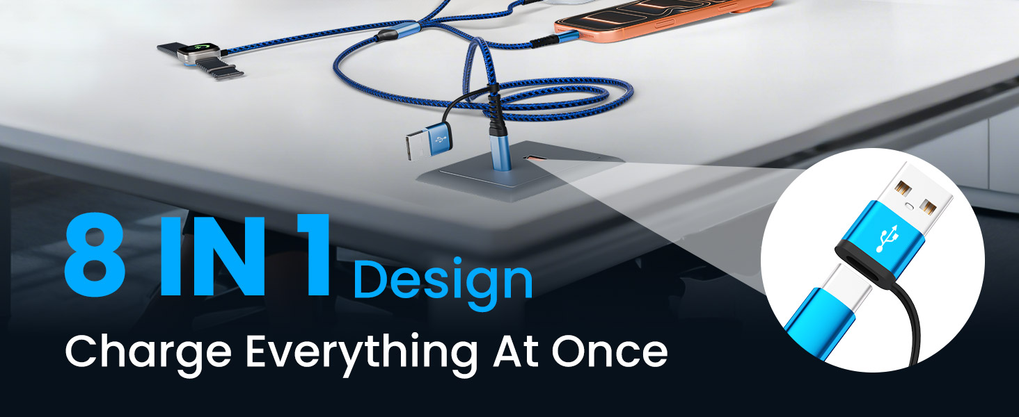 8 in 1 Design Charge Everything At Once
