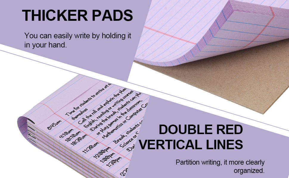 Small Legal Pads