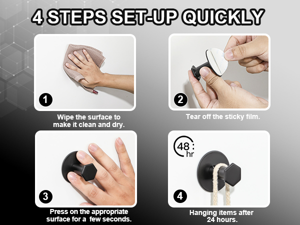 adhesive hook